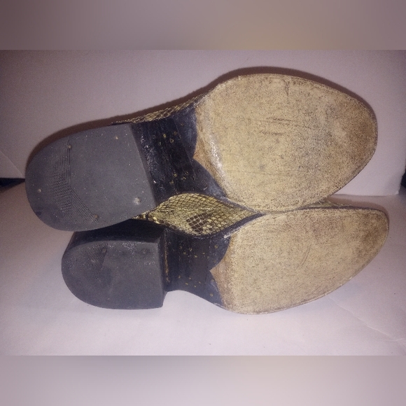 Boots J.B. Dillon Reserve Python Snake Western Men's Size 7D JBR1001D - Picture 8 of 10